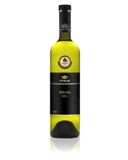 Biele víno Devín 2020 z rodinného vinárstva Vinkor z Malých Karpát