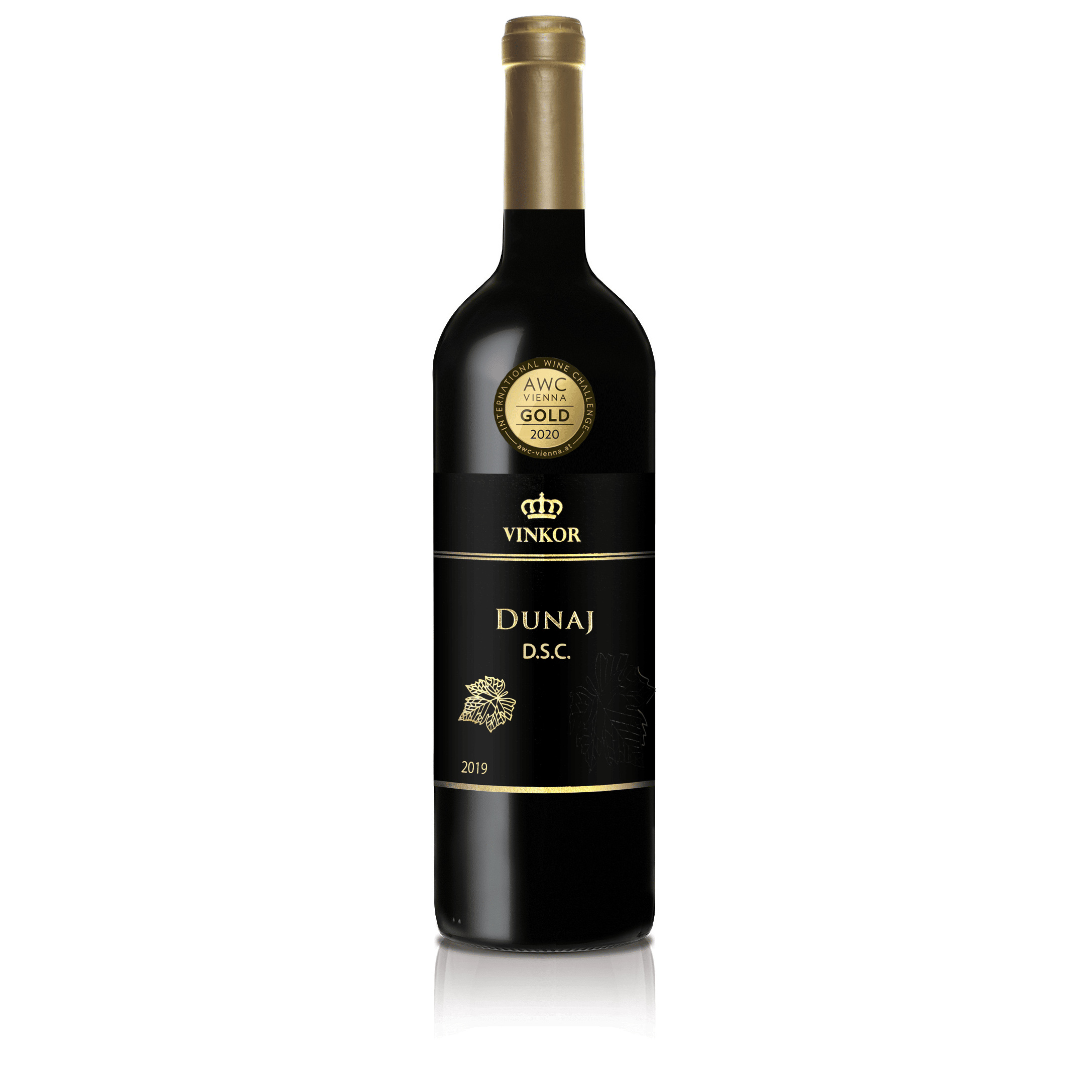 Červené víno Dunaj 2019 z rodinného vinárstva Vinkor