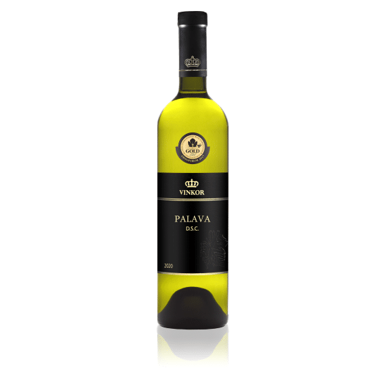 Biele suché víno Pálava 2020 z rodinného vinárstva Vinkor z Malých Karpát
