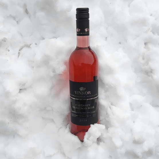 Ružový Cabernet Sauvignon Rosé 2024 z rodinného vinárstva Vinkor