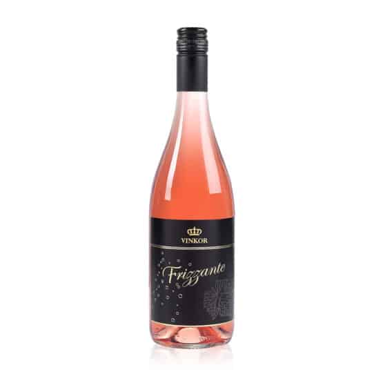 Sýtené perlivé víno Frizzante Rosé 2024_vinkor